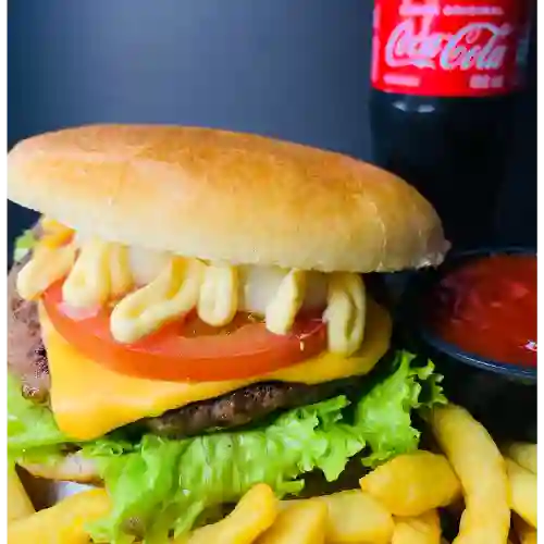 Mamá Burger Sencilla en Combo