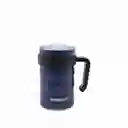 Mug Doble Pared Acero Azul Oscuro 550 mL Ambiente Gourmet