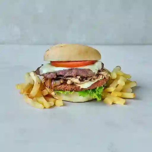 Hamburguesa Al Paso Doble Carne