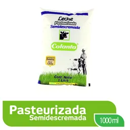 Colanta Leche Pasteurizada Semidescremada