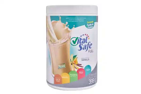 Vital Safe Alimento a Base Proteína Full Vainilla