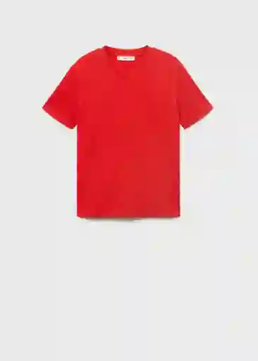 Camiseta Ritapi Rojo Talla L Mujer Mango