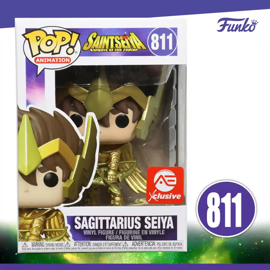 Funko Pop Figura de Colección Sagittarius Saint Seiya Exclusive