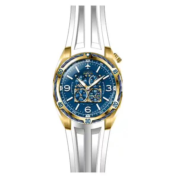 Reloj Aviator Hombre Blanco 28081 Invicta