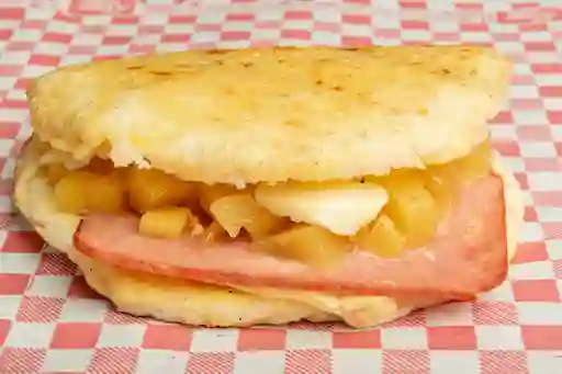 Arepa Hawaiana