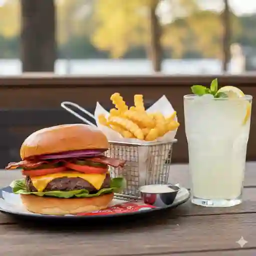 Hamburguesa el poderoso ashlan