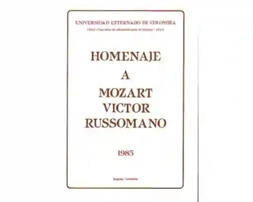 Homenaje a Mozart Victor Russomano - VV.AA