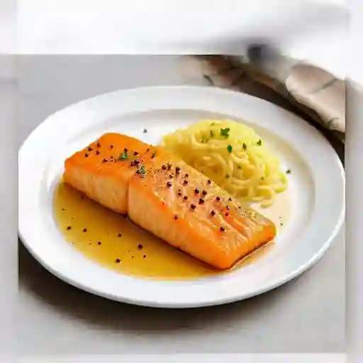 Salmon a la pimienta