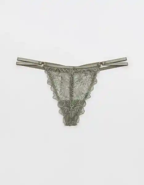 Panti Aerie Verde Talla Small American Eagle 57728041