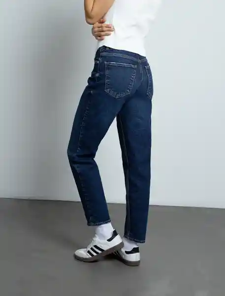 Jean Mujer Azul Índigo Medio Talla 6 492F034 Naf Naf