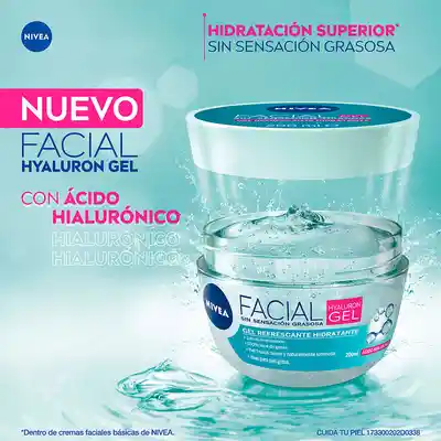 Nivea Gel Facial Refrescante Hyaluron