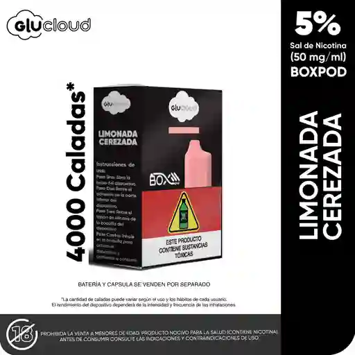Glucloud Limonada Cerezada Boxpod