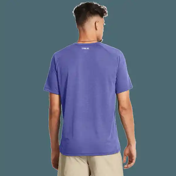 Under Armour Camiseta Run Trail Tee Para Hombre Morado Talla LG