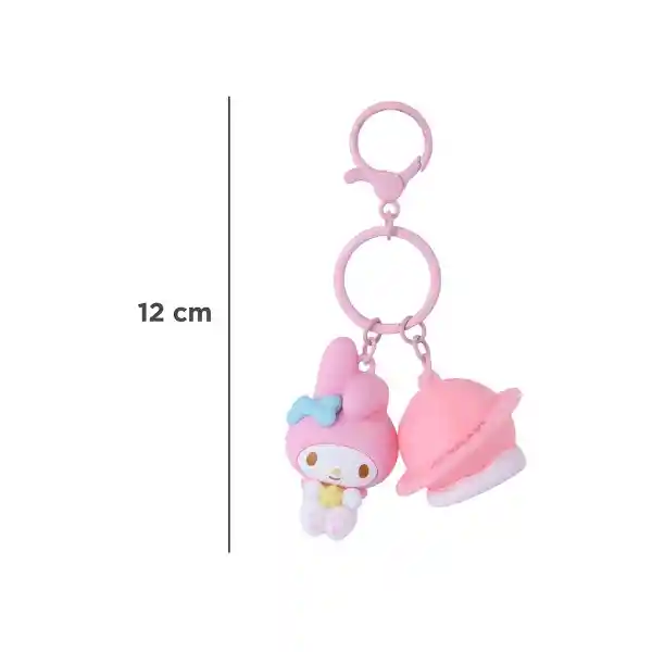 Llavero Luminoso Sueño Planetario my Melody Serie Sanrio Miniso