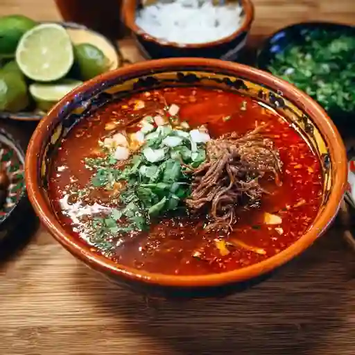 Adicion de caldo de birria