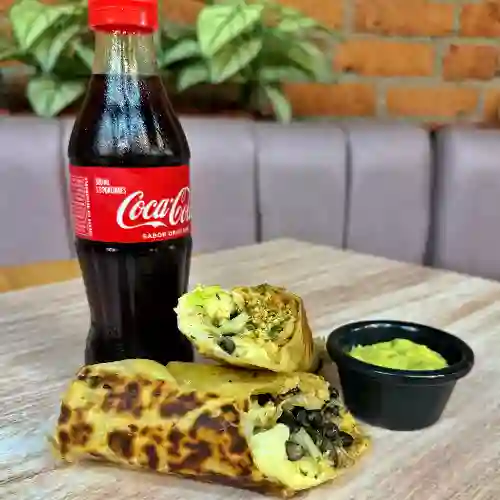 Burrito + Coca Cola