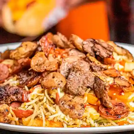 Salchipapa 4 Carnes