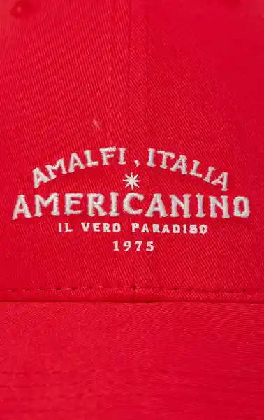 Gorra Unisex Rojo Talla M 752G513_ROJ181434 Americanino