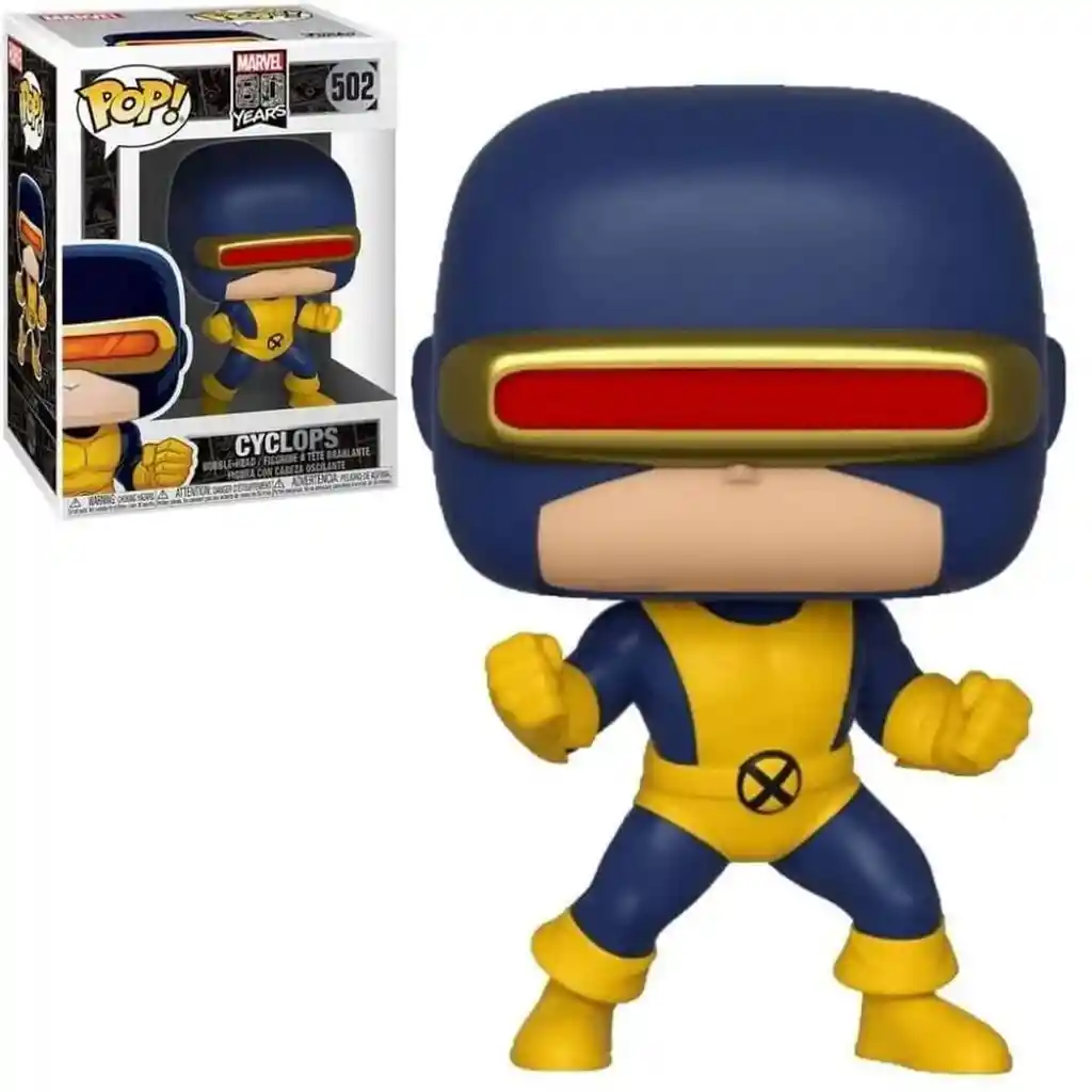 Funko Pop Marvel Cíclope 80 Aniversario # 502