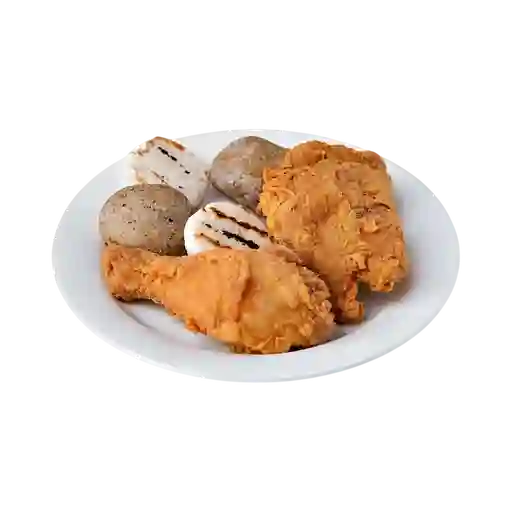 1/4 de Pollo Broasted
