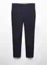 Pantalón Breda Navy Talla 46 Hombre Mango