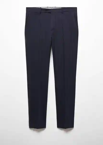 Pantalón Breda Navy Talla 46 Hombre Mango