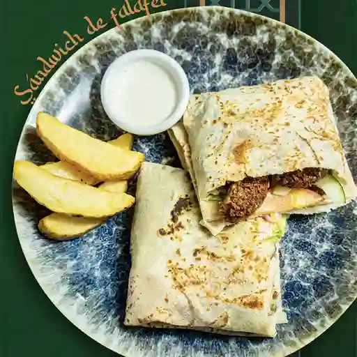 Sándwich de Falafel