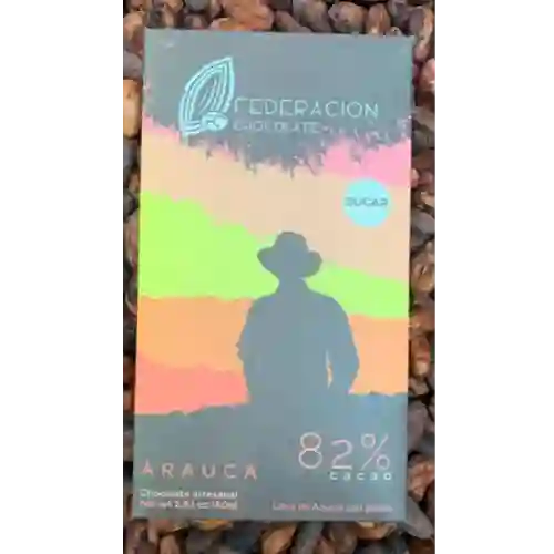 Tableta Arauca 80Gr Cacao 82% con Stevia