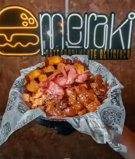 Salchi Chicharron (1 Persona)