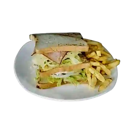 Mega Sándwich de Jamón y Queso