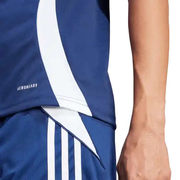 Adidas Camiseta Tiro24 Jsyw Equipo Fútbol Mujer Azul Talla L