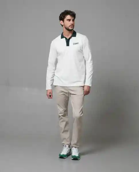 Camiseta Polo Hombre Crudo XL 193G000_CRU110605 Rifle