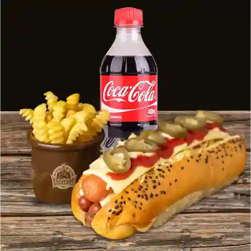 Combo Hot Dog Mexicano