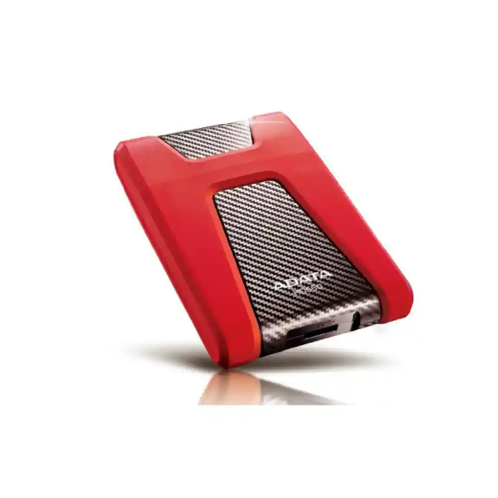 Adata Disco Duro Externo HD650 1Tb Rojo
