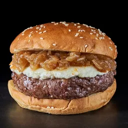 Burger With Onion And Egg