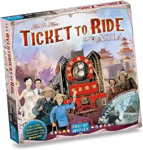 ¡ticket To Ride! Asia Expansión
