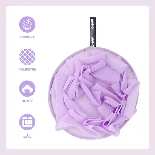 Esponja Para Ducha de Doble Cara Baby Mang Bt21 Miniso