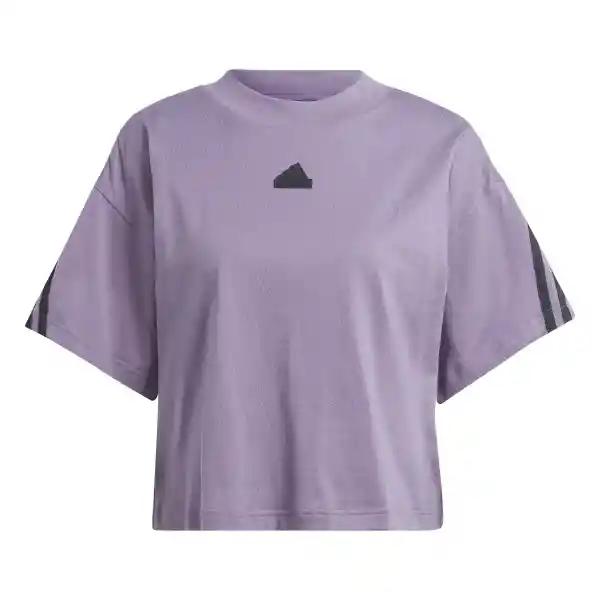 Adidas Camiseta W Fi 3S Tee Para Mujer Morado Talla M