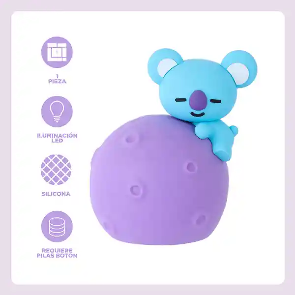 Lámpara de Noche Led Moon Rj Koya Miniso