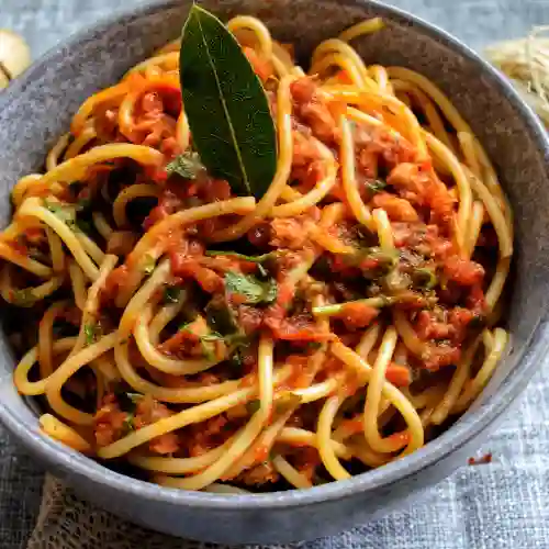 Pasta Boloñesa Vegana