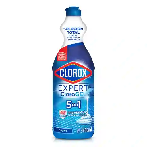 Blanqueador en Gel 5 en 1 Clorox Original Botella 1 L
