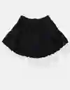Falda Mujer Negro Talla: MEDIUM 5165001 American Eagle