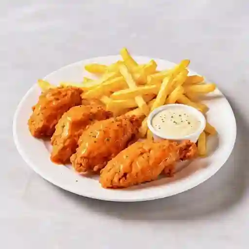 Alitas de buffalo picante