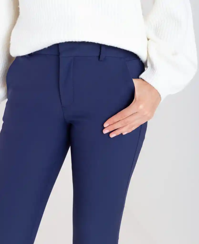 Pantalón Paris Azul Medianoche Ultraoscuro 14 730D504 Naf Naf