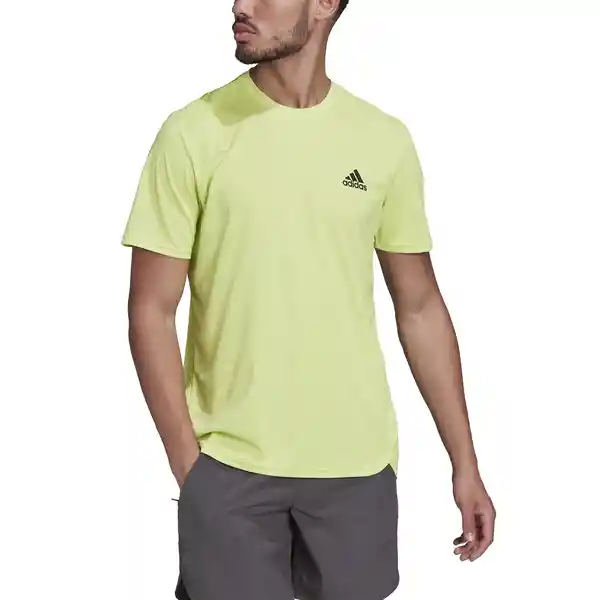 Adidas Camiseta D4M Tee Para Hombre Amarillo Talla L Ref: HF7218