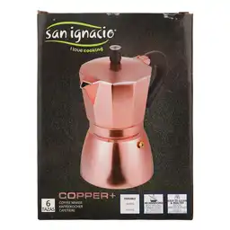 Bergner Cafetera Aluminio 6 Tazas SG-3565-KW