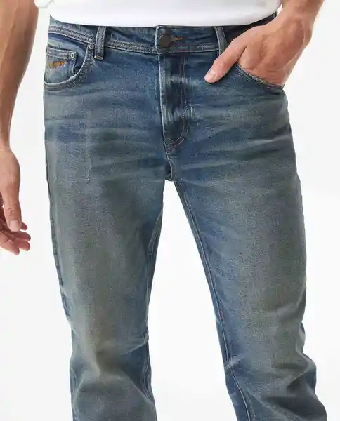 Jean Slim-Morrison Herit Azul Frances Medio 30/32 Chevignon