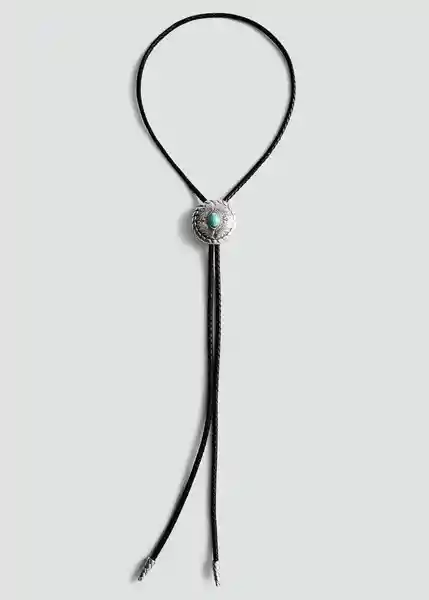 Collar Buck Plata Talla 99 Mujer Mango