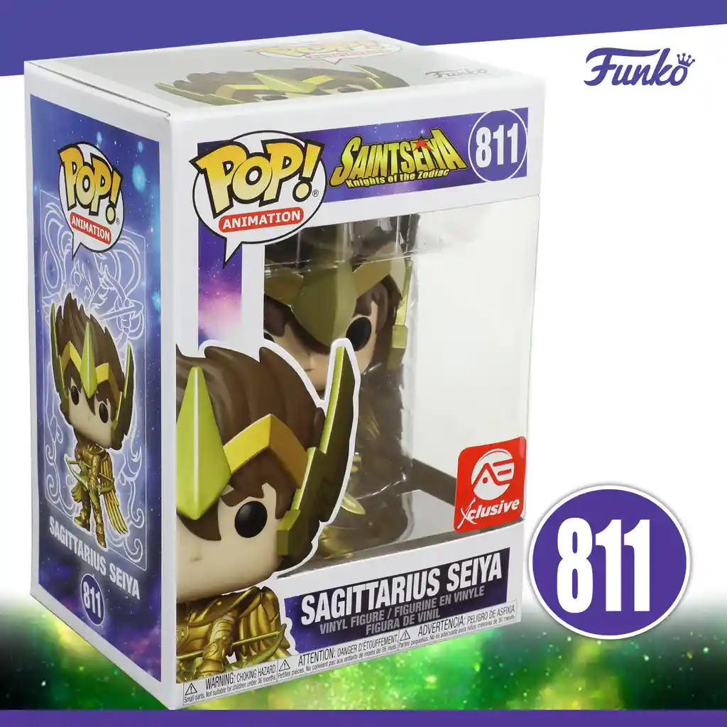 Funko Pop Figura de Colección Sagittarius Saint Seiya Exclusive