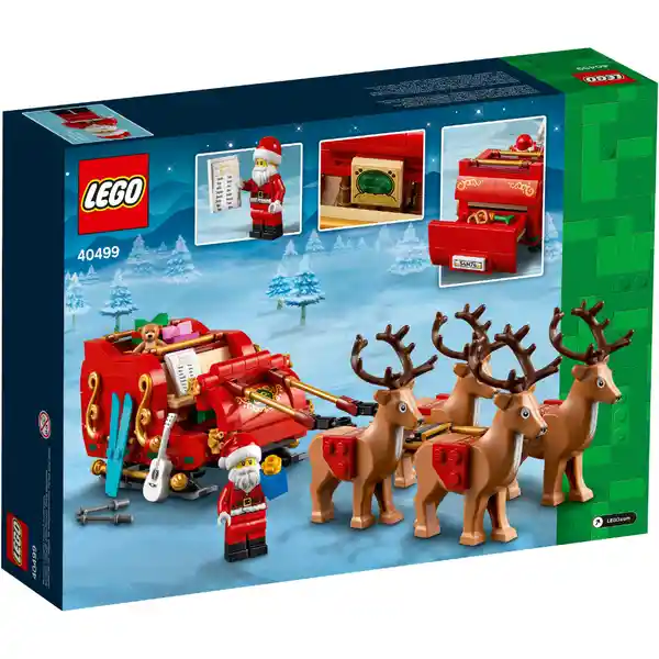 Set de Construcción Trineo de Papá Noel Lego